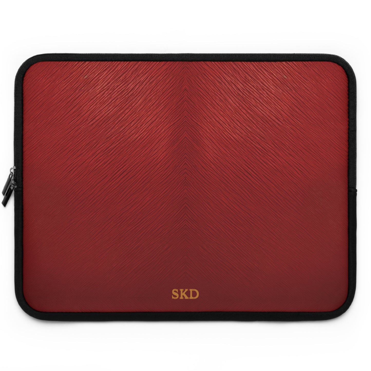 Crimson Reverie | Striking Dark Red Laptop Sleeve | Stylish Neoprene Protective Case, Water-Resistant, Lightweight & Shock-Absorbing – Perfect Tech Gift for Students & Professionals