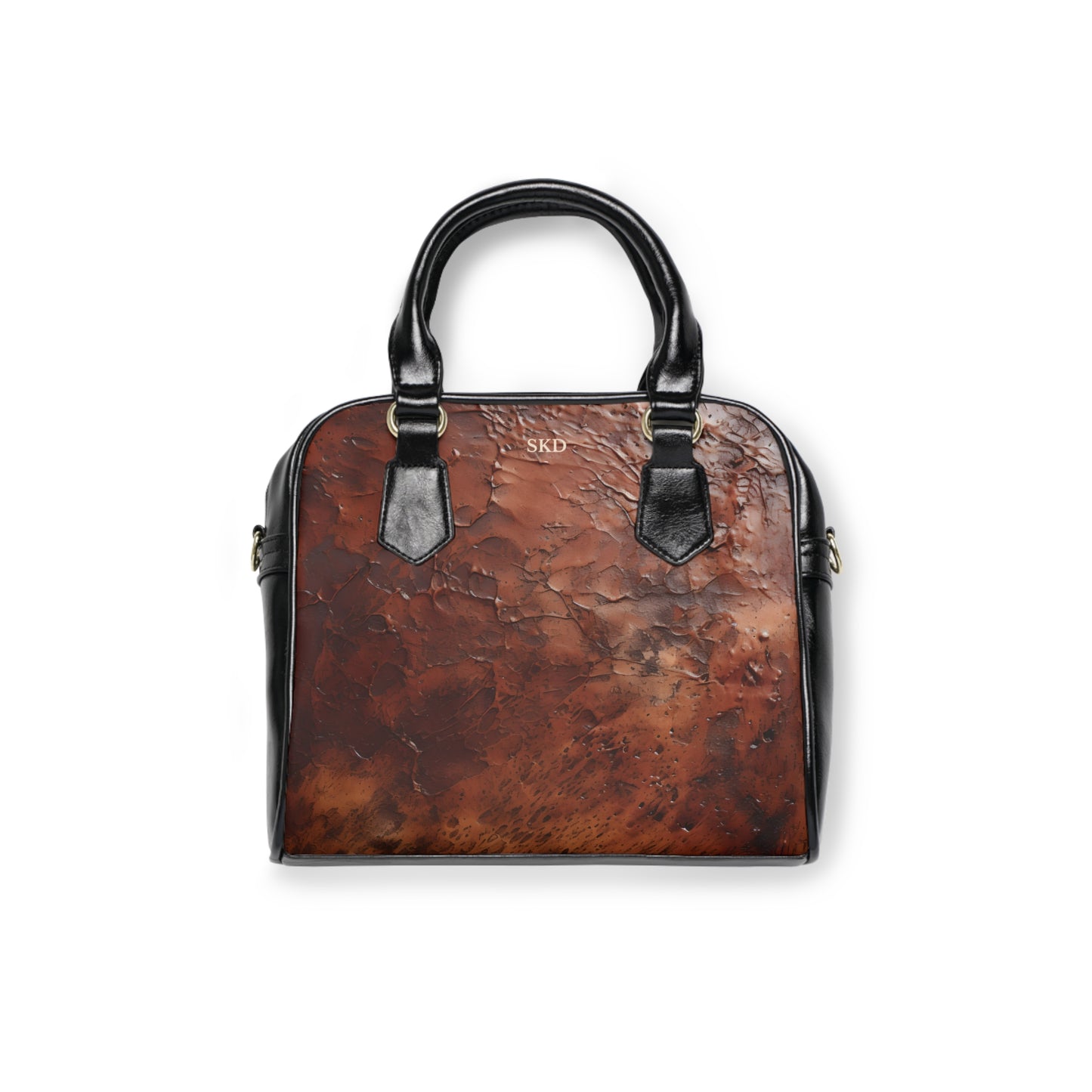 Vault Exclusive: Monarch Dynasty | Deep Earth Patina Shoulder Bag | Regal Statement for Distinctive Taste