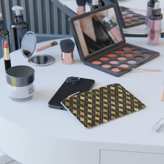 Collector's Vault: Prestige Legacy | Black & Gold Diamond Mini Clutch Bag | Luxurious and Enduring Gift for Sophisticated Ladies