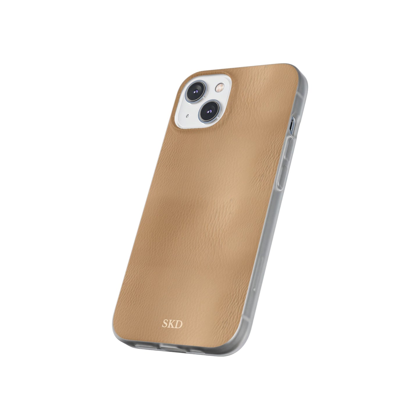Tawny Reserve | Tan Faux Leather iPhone Case | Timeless Protection with Elevated Style