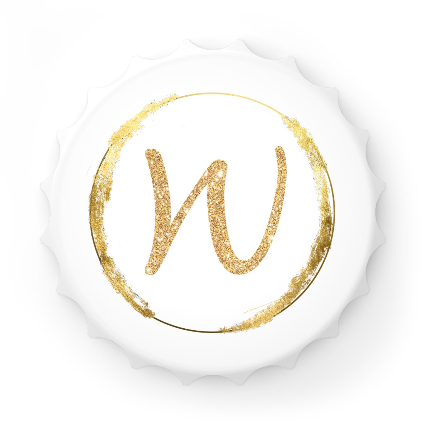 Letter W | Personalized Bottle Opener – Custom Gift for Beer Lovers & Special Occasions