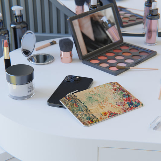 LIMITED EDITION: Timeless Tapestry | Ivory Floral Embroidered Mini Clutch Bag | Delicate Garden Luxury for Year-Round Style