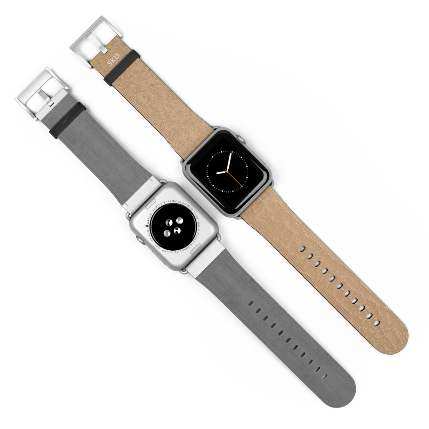 Tawny Reserve | Tan Faux Leather Luxe Apple Watch Strap, RoHS, REACH & Intertek Certified | Where Timeless Style Meets Everyday Utility
