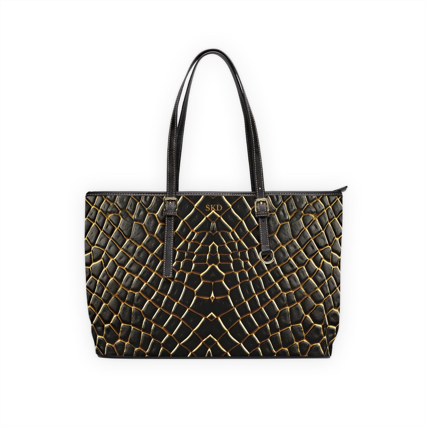 LIMITED EDITION: Obsidian Venom | Striking Black & Gold Shoulder Bag | Striking Statement Piece for Bold & Elegant Women