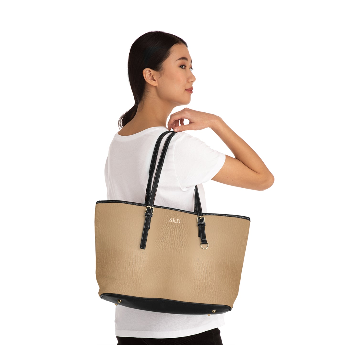 Tawny Reserve | Smooth Tan Faux Leather Shoulder Bag | Warm Neutral Essential for Refined Style