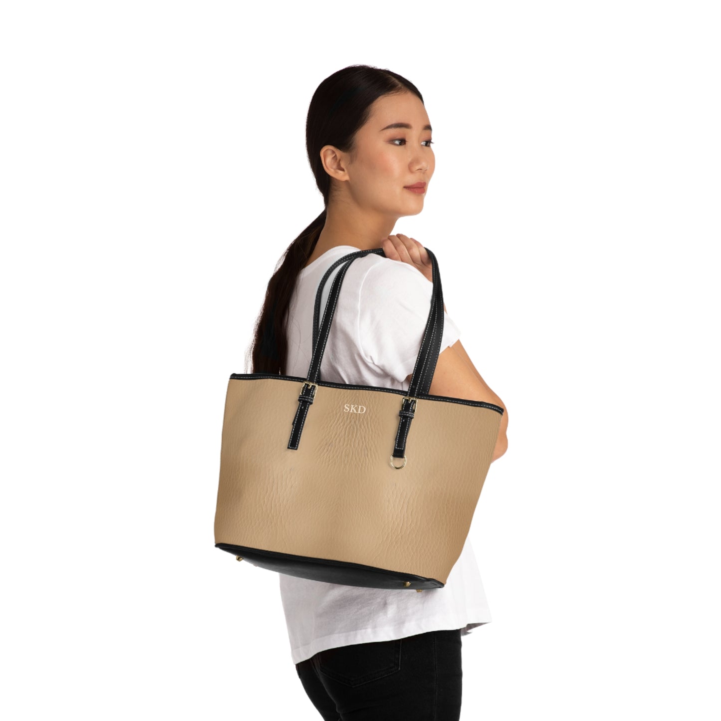 Tawny Reserve | Smooth Tan Faux Leather Shoulder Bag | Warm Neutral Essential for Refined Style