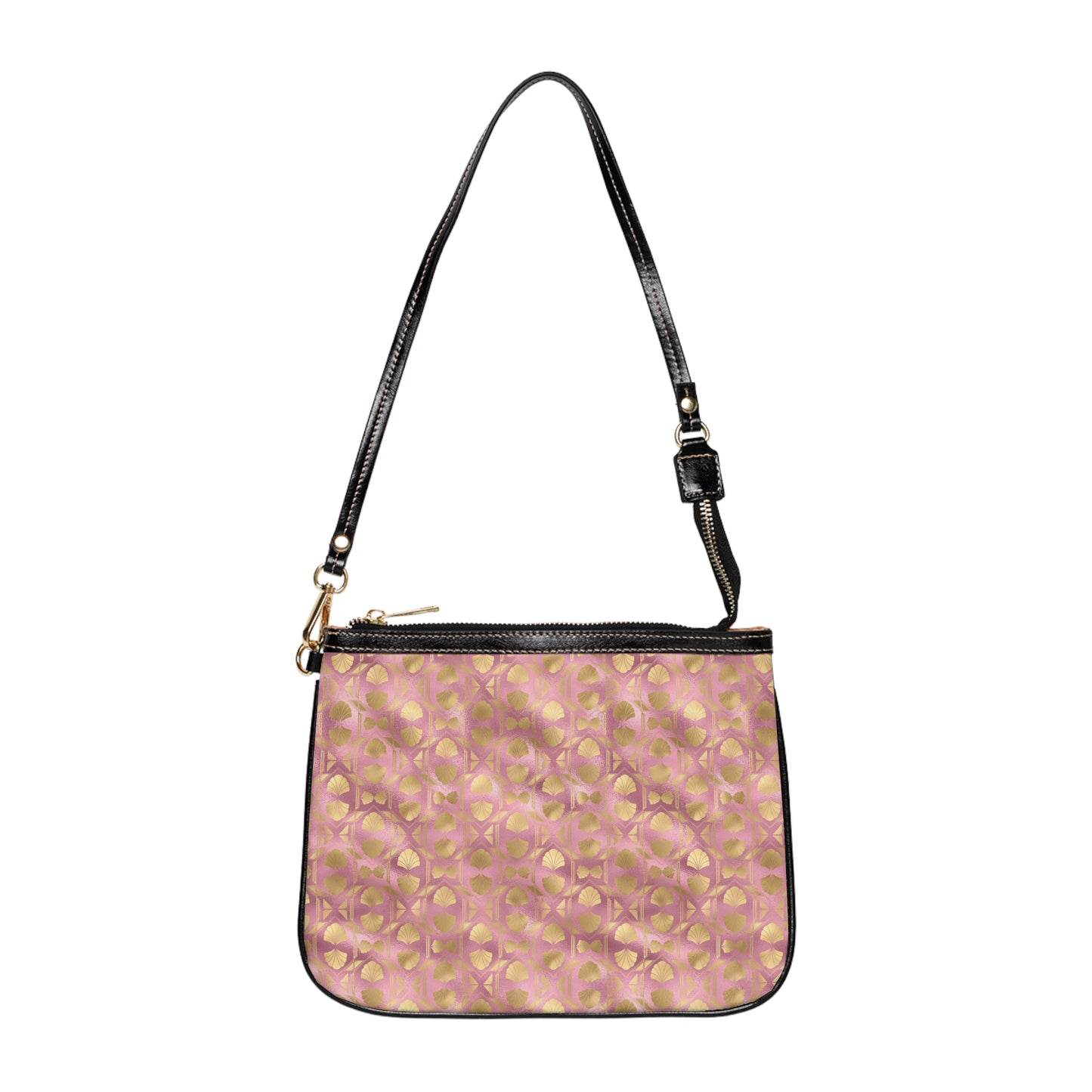 Vault Exclusive: Blush Horizon | Soft Pink Smooth Small Shoulder Bag | Romantic Pastel Beauty for Feminine Charm
