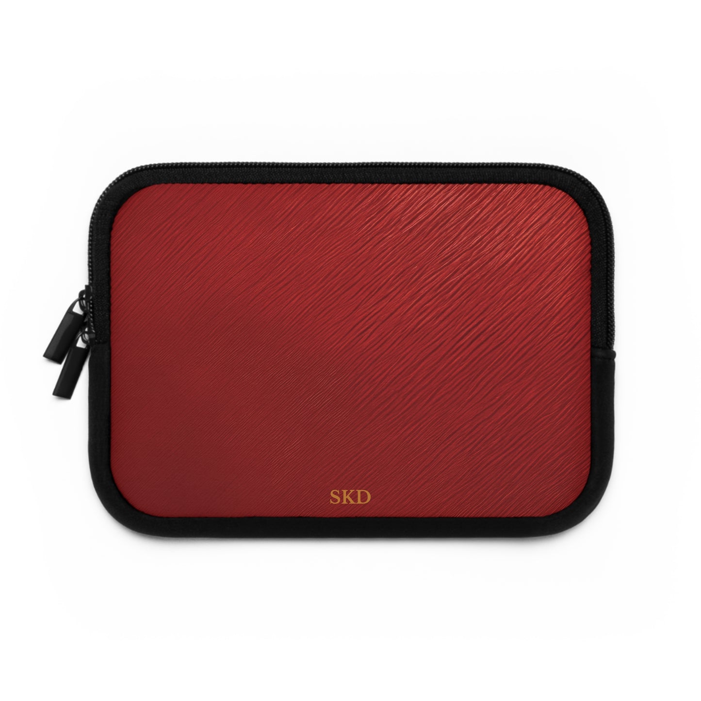 Crimson Reverie | Striking Dark Red Laptop Sleeve | Stylish Neoprene Protective Case, Water-Resistant, Lightweight & Shock-Absorbing – Perfect Tech Gift for Students & Professionals