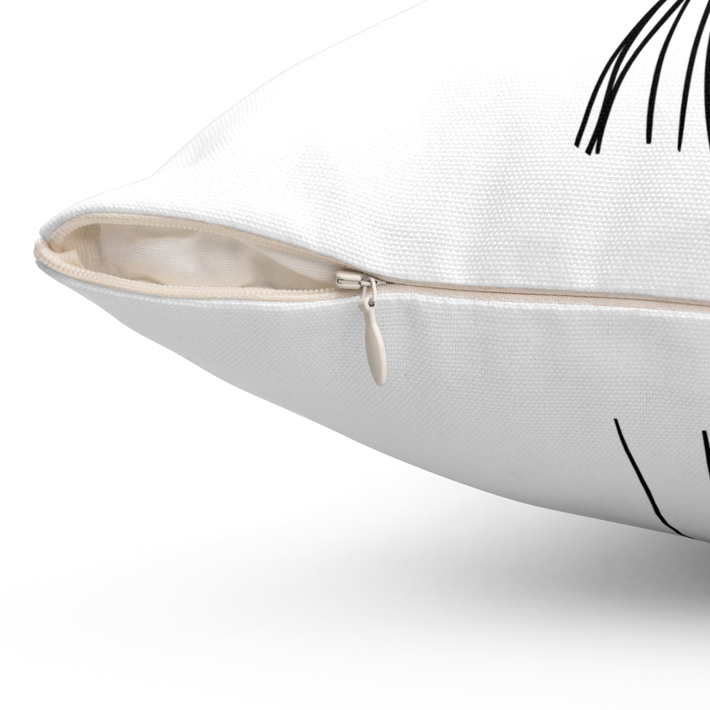 September Morning Glory Birth Flower - Custom Spun Polyester Square Pillow – Stylish Double-Sided Home Décor Accent for a Personalized Touch