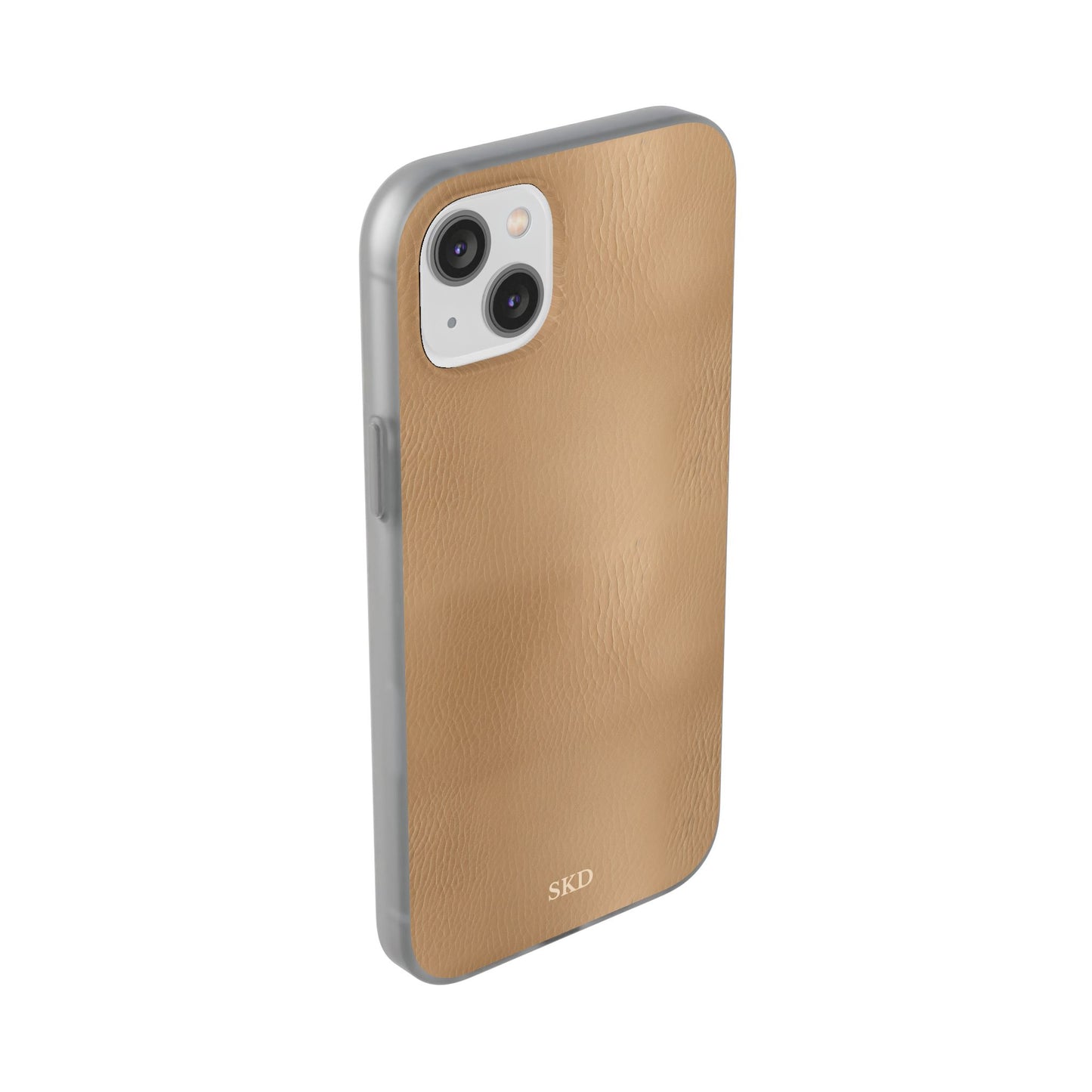 Tawny Reserve | Tan Faux Leather iPhone Case | Timeless Protection with Elevated Style