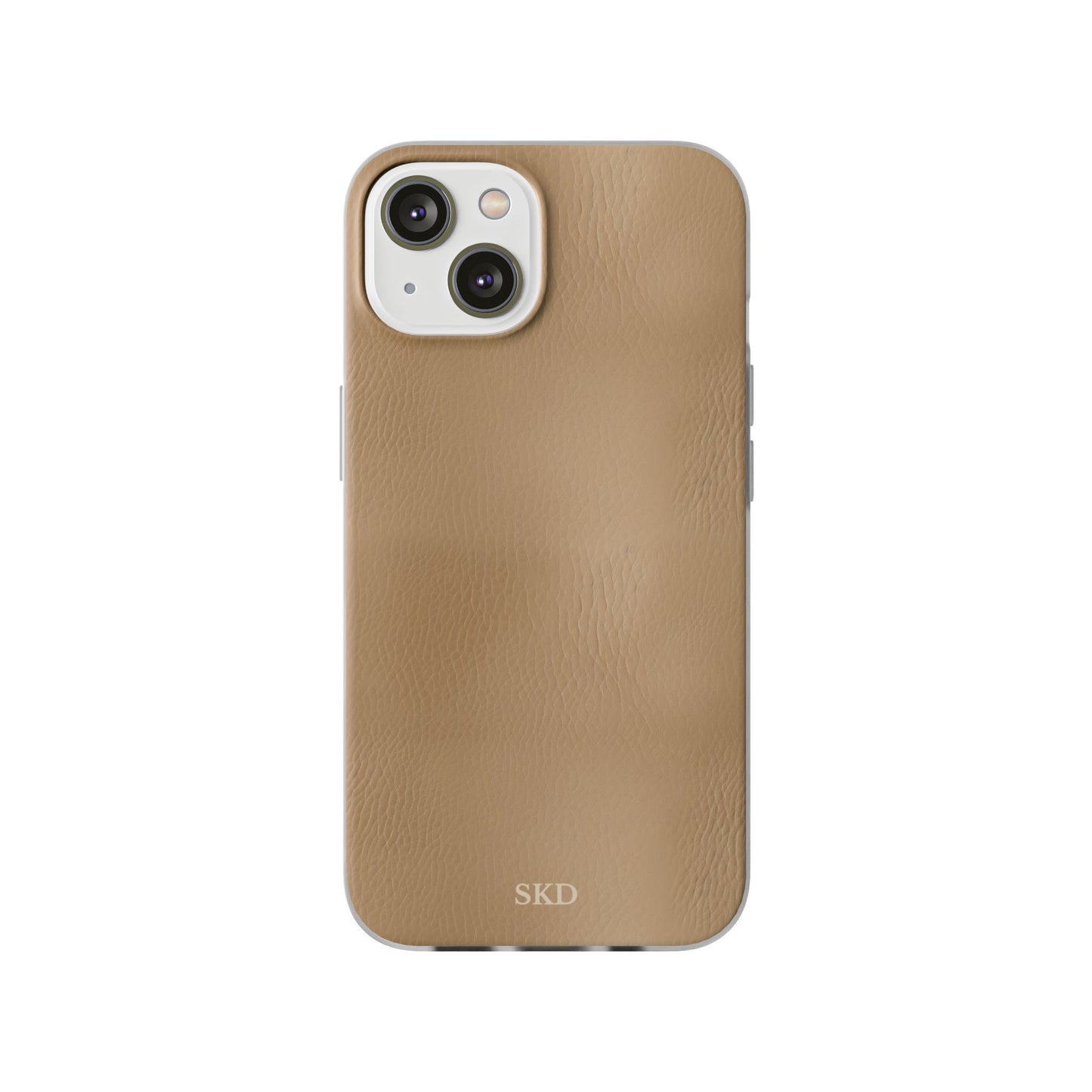 Tawny Reserve | Tan Faux Leather iPhone Case | Timeless Protection with Elevated Style