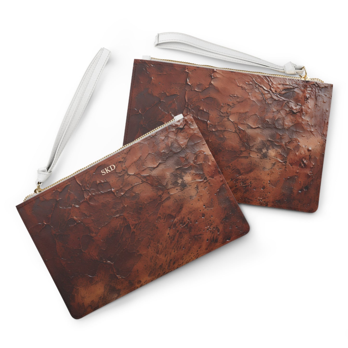 Collector's Vault: Monarch Dynasty | Deep Earth Patina Clutch Bag | Regal Statement for Distinctive Taste
