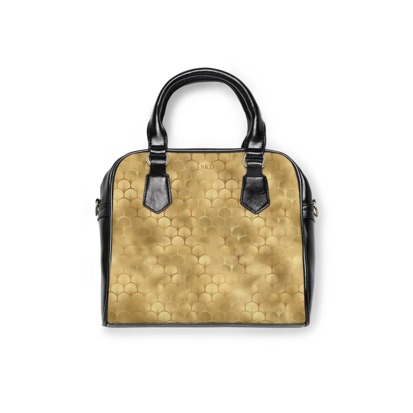 Vault Exclusive: Gold Horizon | Metallic Gold Smooth Shoulder Bag | Sunlit Glamour for Every Celebration
