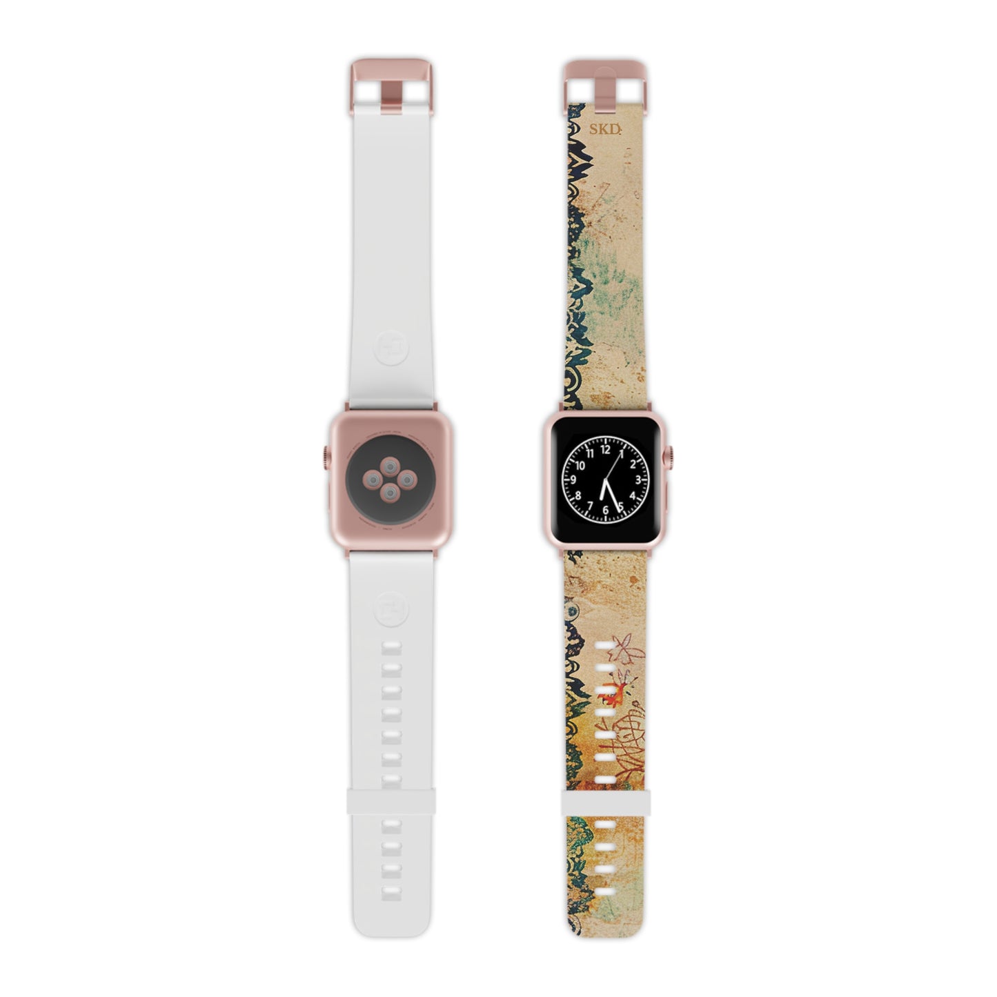 LIMITED EDITION: Timeless Tapestry | Digital Couture Vintage Floral Apple Watch Band | Adjustable Strap, Sweat-Resistant & Compatible with All Series