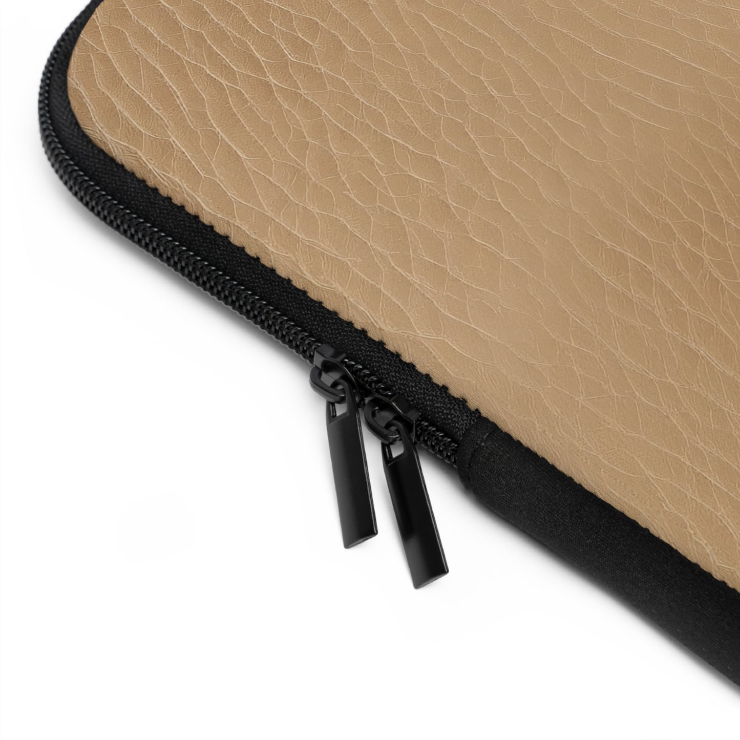 Tawny Reserve | Smooth Tan Faux Leather Laptop Sleeve | Where Timeless Style Meets Everyday Utility