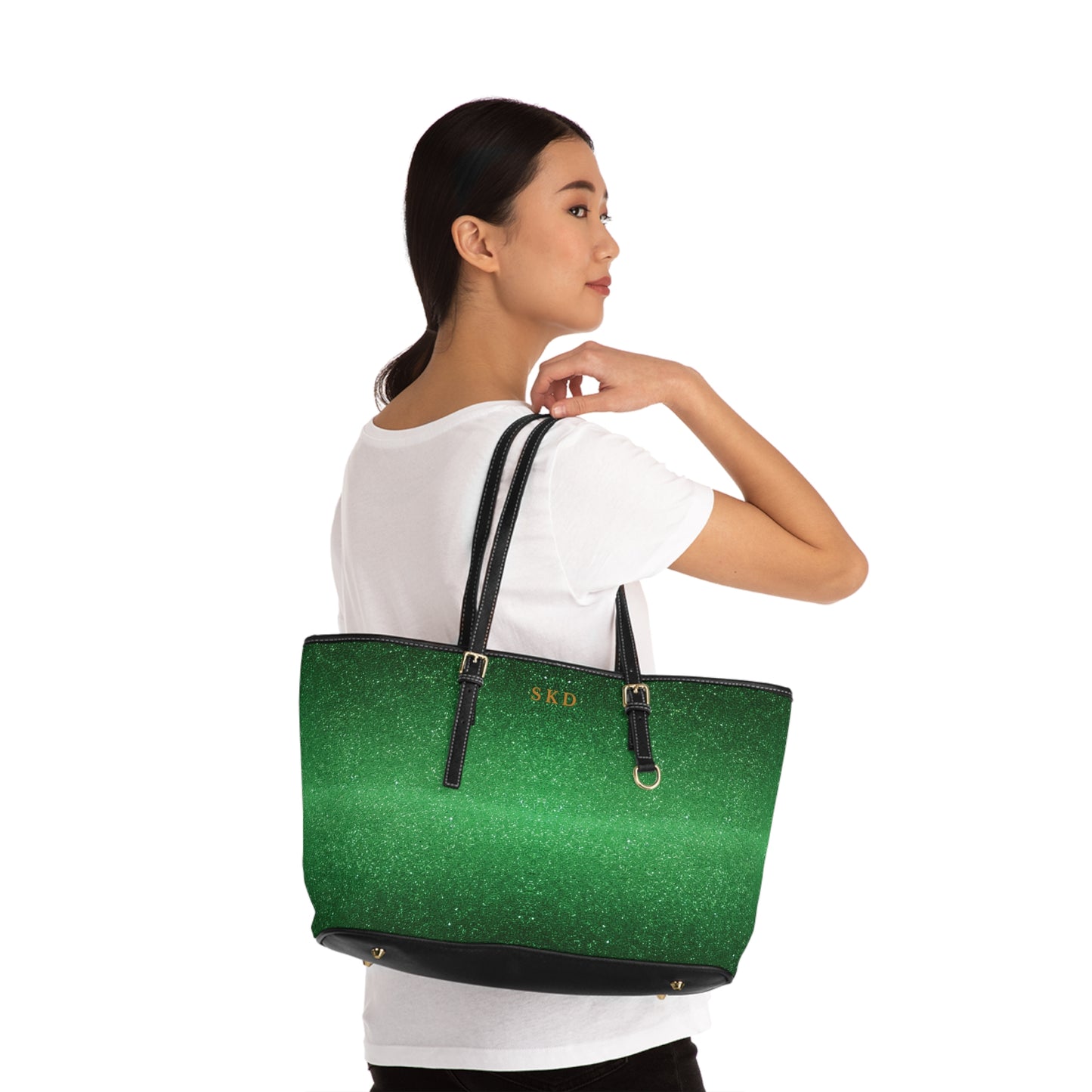 LIMITED EDITION: Emerald Enchantment | Shimmering Fairytale Shoulder Bag | Radiant Sophistication in Every Shade of Courage