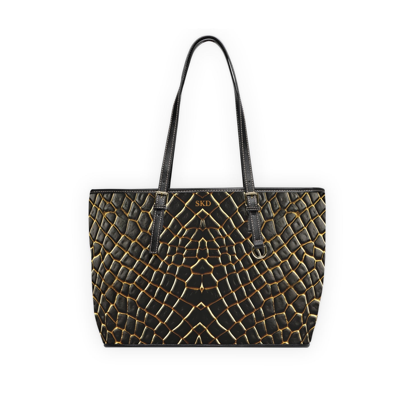 LIMITED EDITION: Obsidian Venom | Striking Black & Gold Shoulder Bag | Striking Statement Piece for Bold & Elegant Women