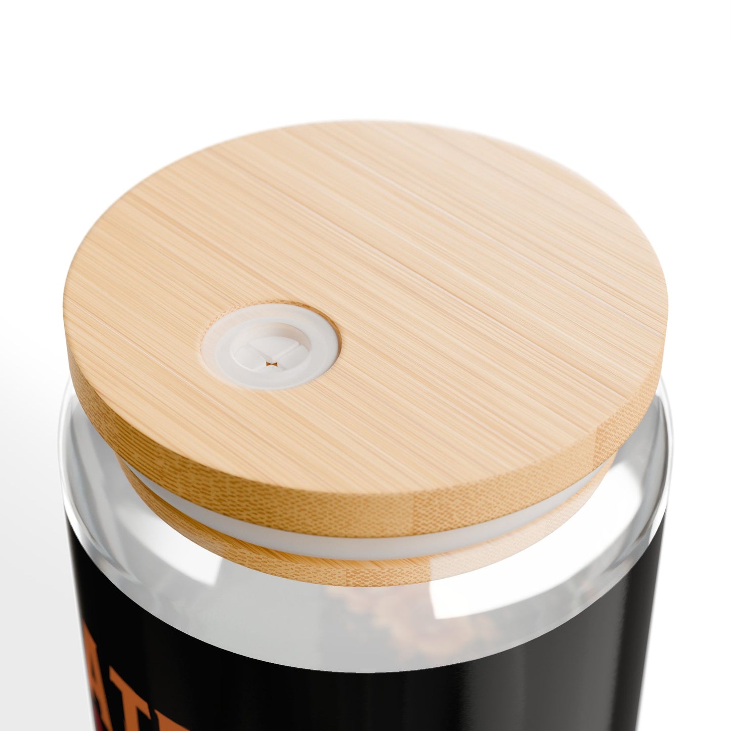 "Grateful Thankful Blessed" | 16oz Custom Sipper Glass with Bamboo Lid & Straw – Perfect for Sweet Treats and Family Parties