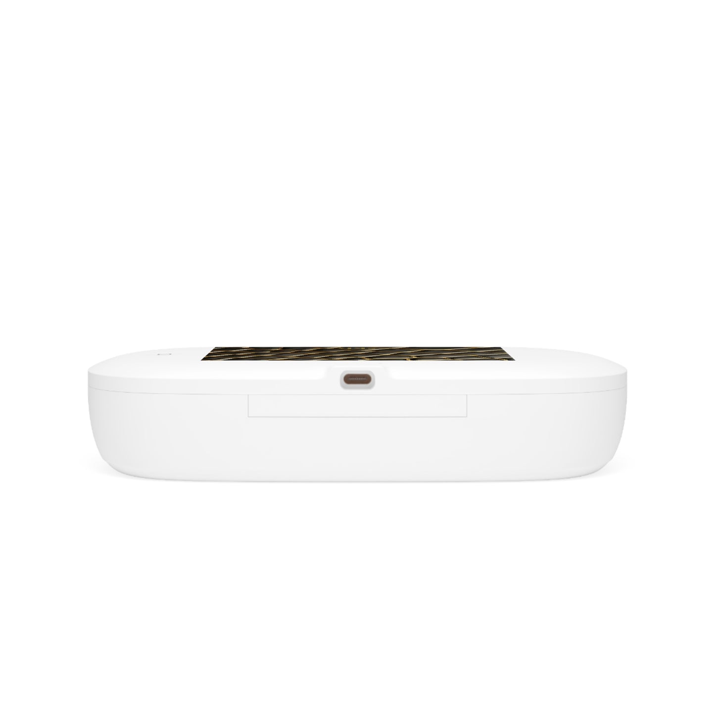 LIMITED EDITION: Obsidian Venom | Striking Black & Gold Faux Snake UV Phone Sanitizer & Wireless Charging Pad | Elegant Dual-Function Case for Phones, Keys & Jewelry – 99% Germ Elimination