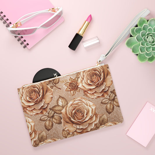 Vault Exclusive: Sepine Elegance | Sweet Rose Clutch Bag | Luxury for Nature-Inspired Glam