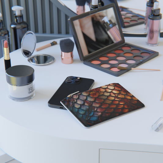 LIMITED EDITION: Enchanting Mystique | Multi-Color Dragon Scale Mini Clutch Bag | Captivating Elegance for Evening Affairs