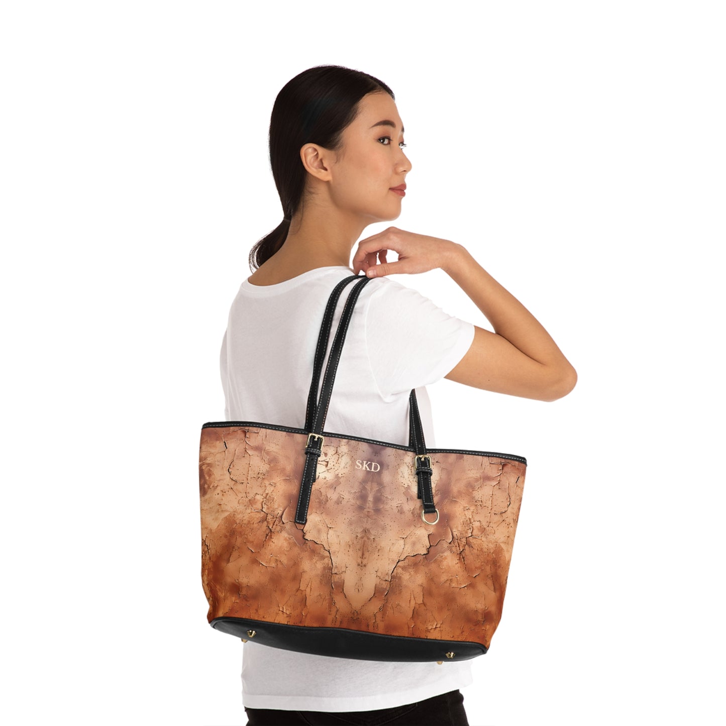 Core Collection: Heritage Luxe | Cognac Brown Faux Leather Shoulder Bag | Classic Sophistication with a Timeless Touch
