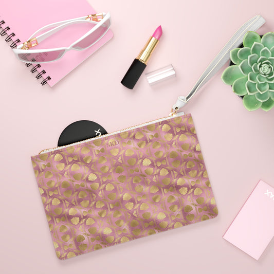 Collector's Vault: Blush Horizon | Soft Pink Smooth Clutch Bag | Romantic Pastel Beauty for Feminine Charm