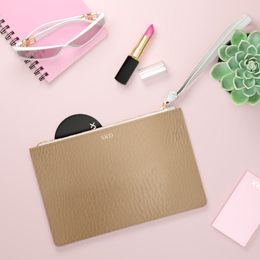 Tawny Reserve | Rich Amber Brown Clutch Bag | Warm Neutral Essential for Refined Style