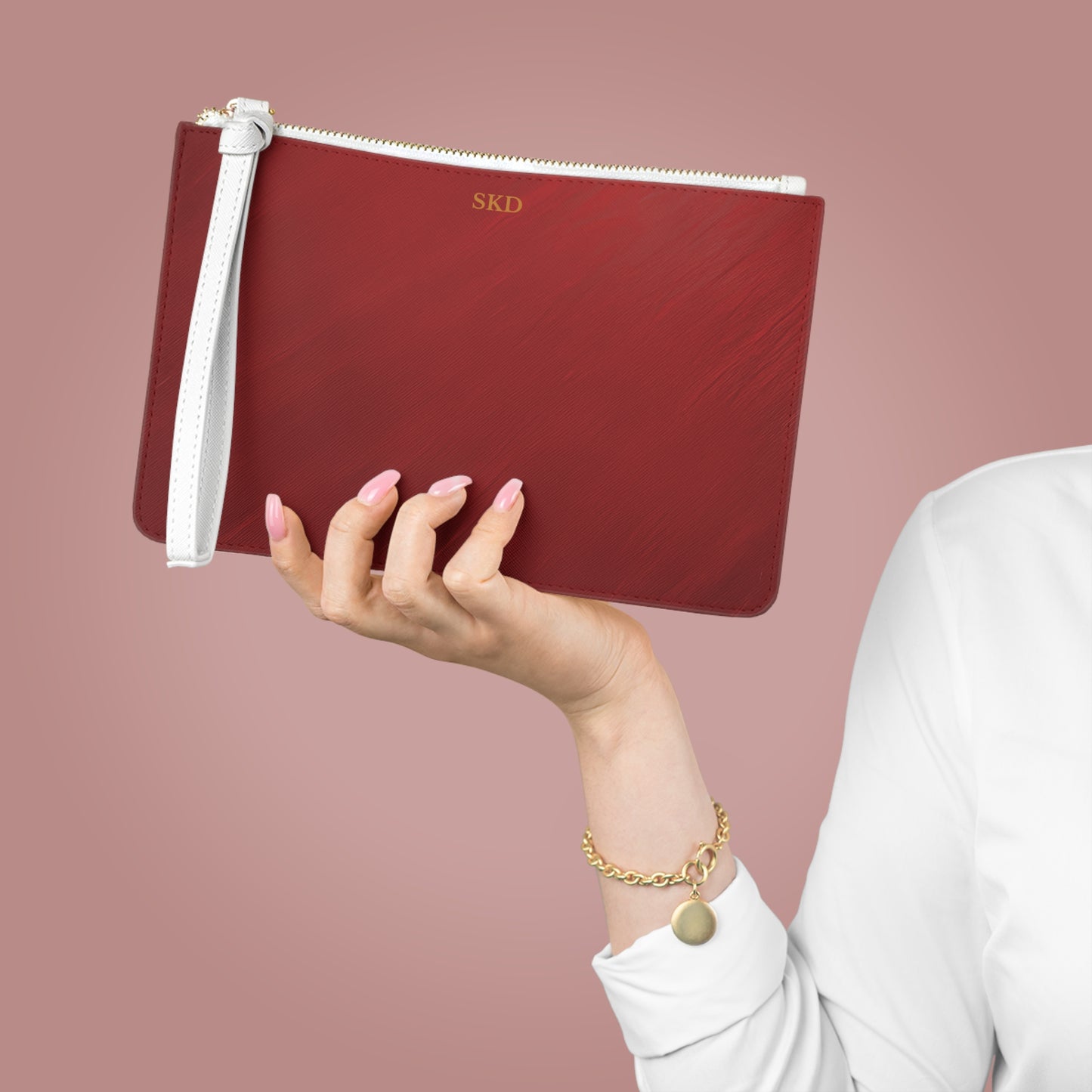 Crimson Reverie | Deep Alluring Red Clutch Bag | Elegant Statement Piece for Evening Glamour