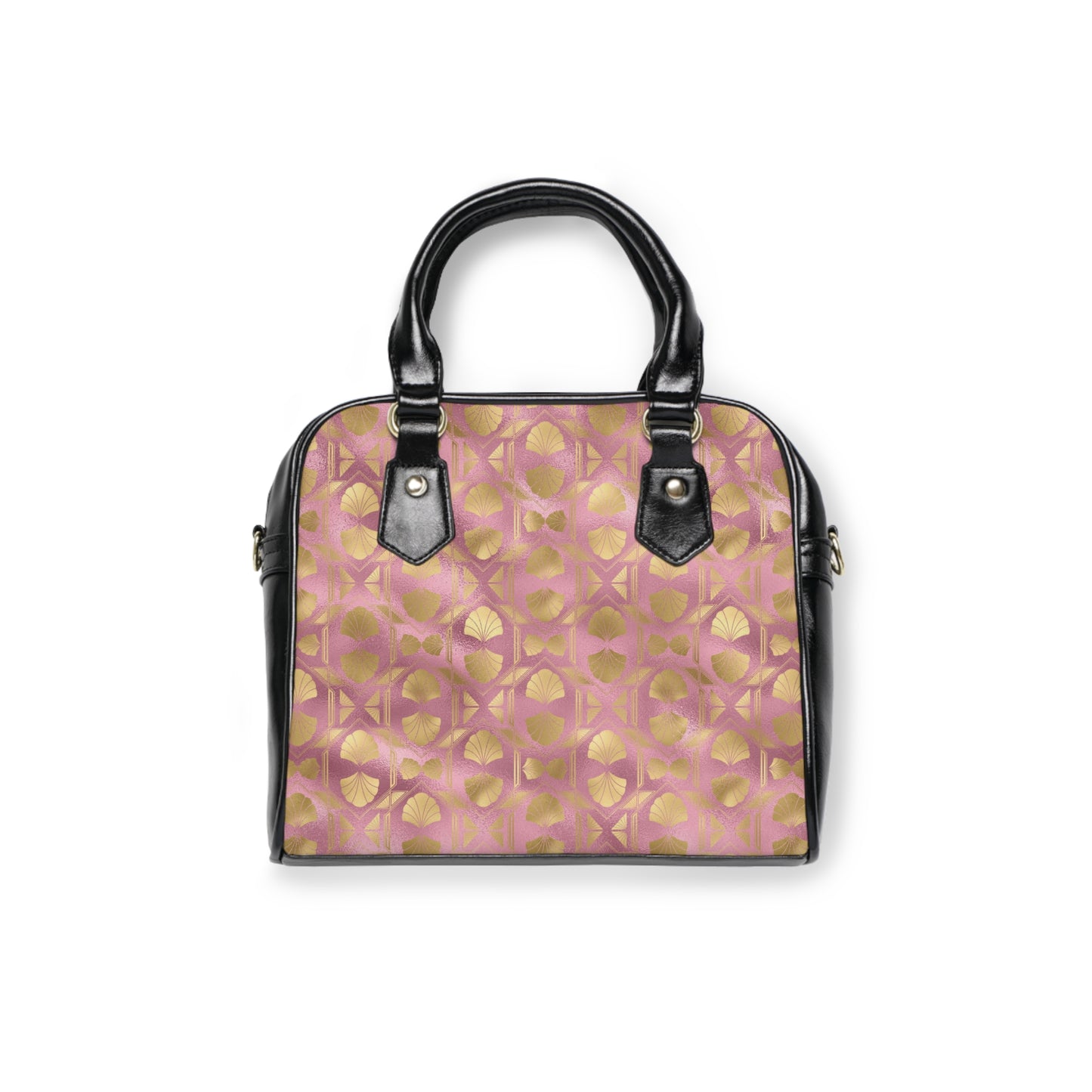 Collector’s Vault: Blush Horizon | Pink & Gold Artistry Handbag | Timeless Elegance for the Discerning Collector