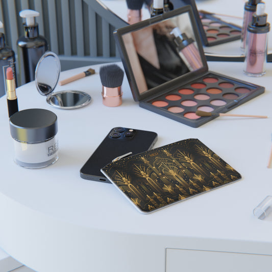 LIMITED EDITION: Gatsby Opulence | Black & Gold Art Deco Mini Clutch Bag | Jazz Age Glamour for Modern Sophistication