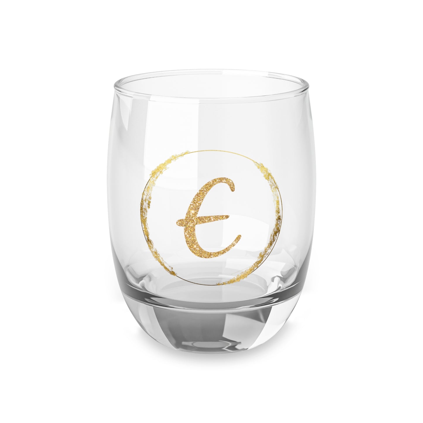 Letter E | Custom 6oz Whiskey Glass – Perfect Personalized Gift, Bar Essential, or Event Prop