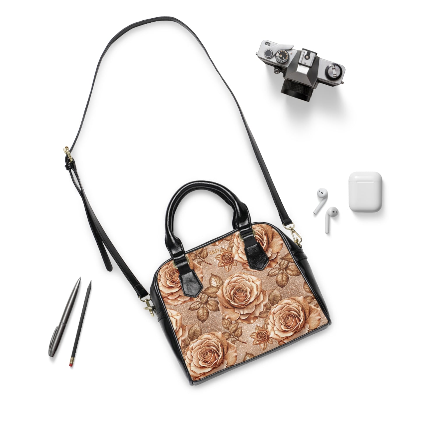 Vault Exclusive: Sepine Elegance | Sweet Rose Shoulder Bag | Luxury for Nature-Inspired Glam