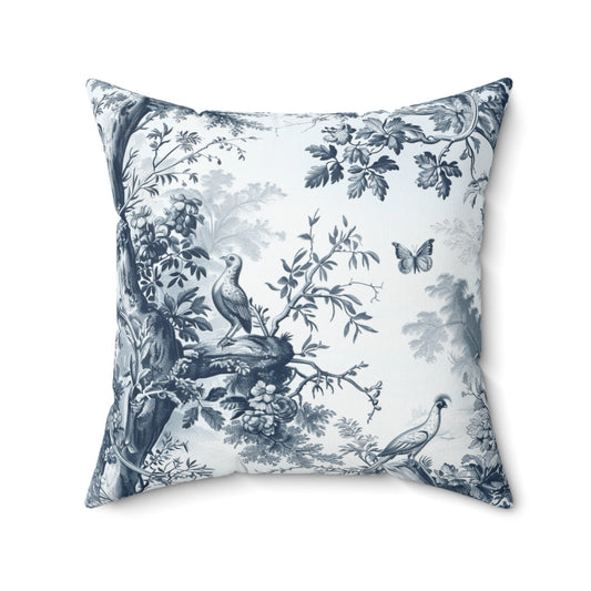 Birds of a Feather Custom Spun Polyester Square Pillow – Stylish Double-Sided Home Décor Accent for a Personalized Touch - All Smiles