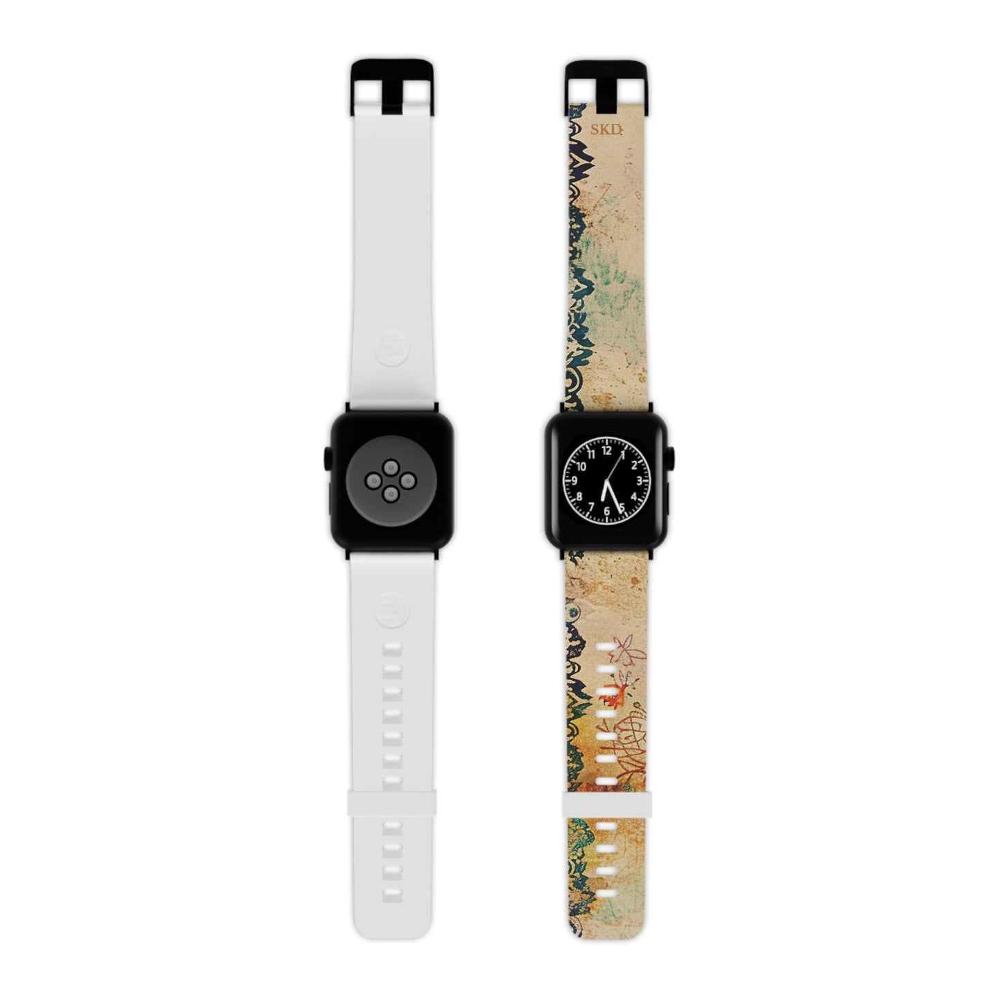 LIMITED EDITION: Timeless Tapestry | Digital Couture Vintage Floral Apple Watch Band | Adjustable Strap, Sweat-Resistant & Compatible with All Series