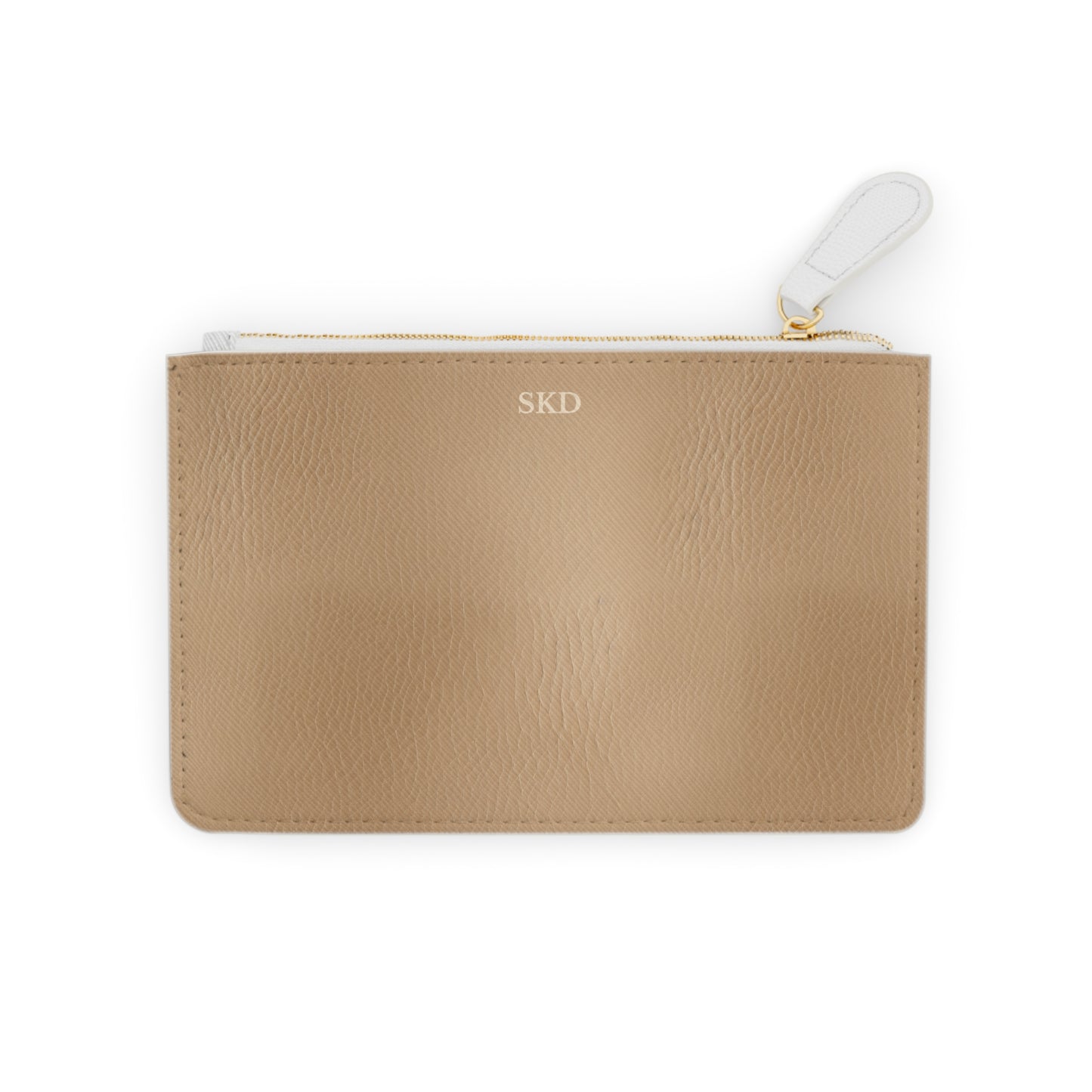 Tawny Reserve | Smooth Tan Faux Leather Mini Clutch Bag | Warm Neutral Essential for Refined Style