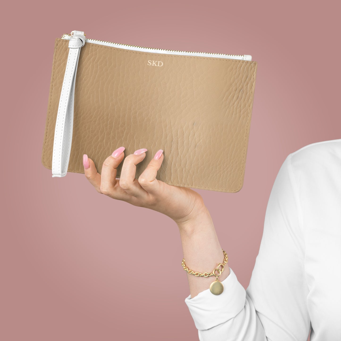Tawny Reserve | Rich Amber Brown Clutch Bag | Warm Neutral Essential for Refined Style