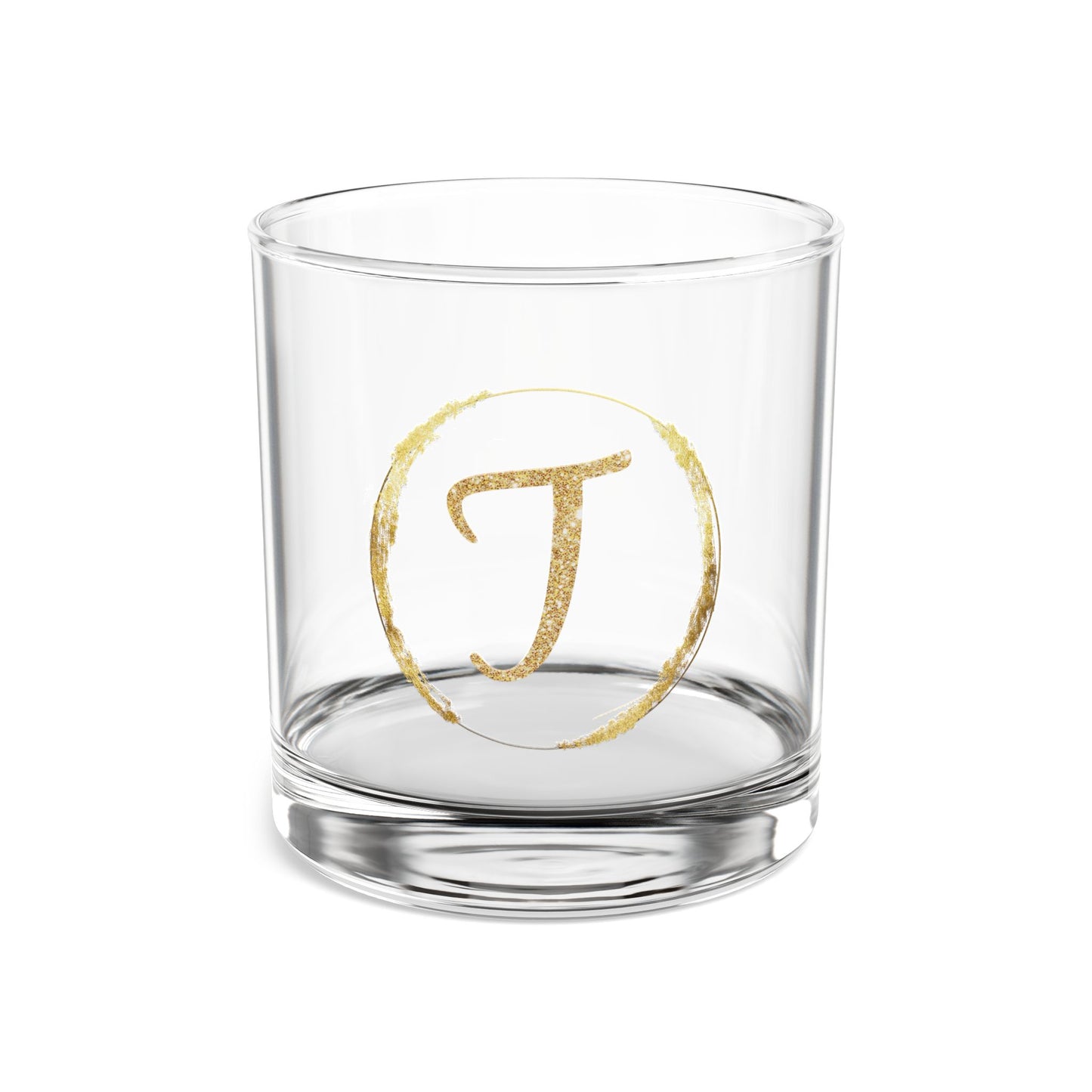 Letter T | 10oz Rocks Glass - Durable, BPA-Free, Made in the USA