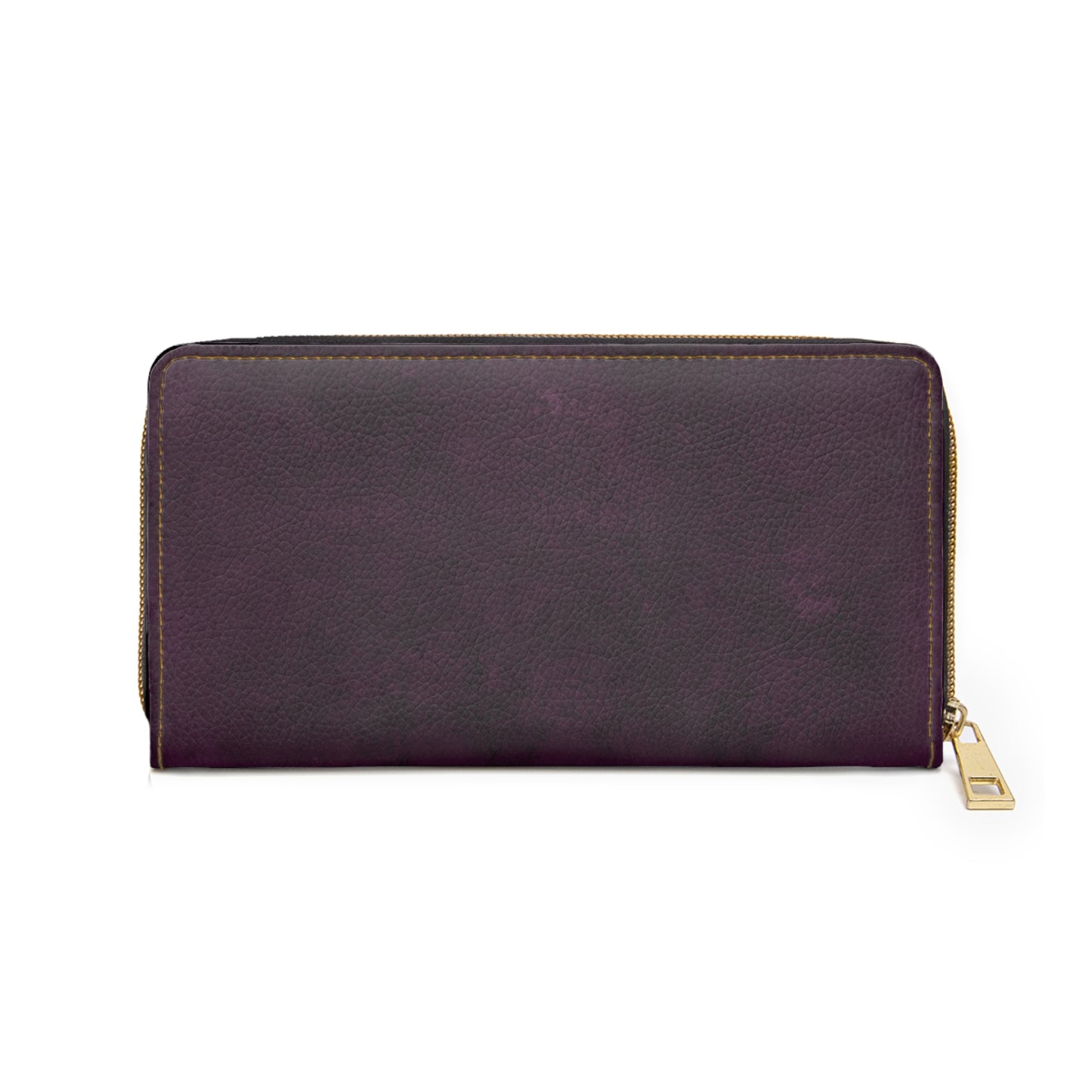 Core Collection: Nocturne Velour | Royal Purple-Toned Zipper Wallet | Deep Regal Elegance for Effortless Sophistication