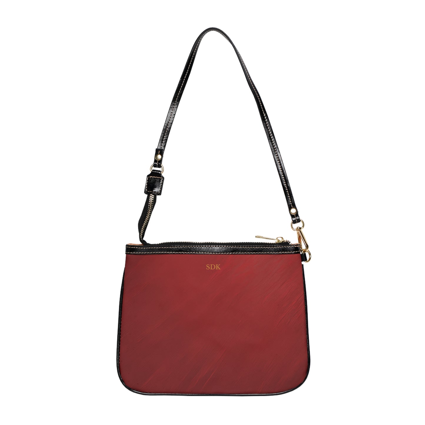 Core Collection: Crimson Reverie | Deep Alluring Red Small Shoulder Bag | Elegant Statement Piece for Evening Glamour