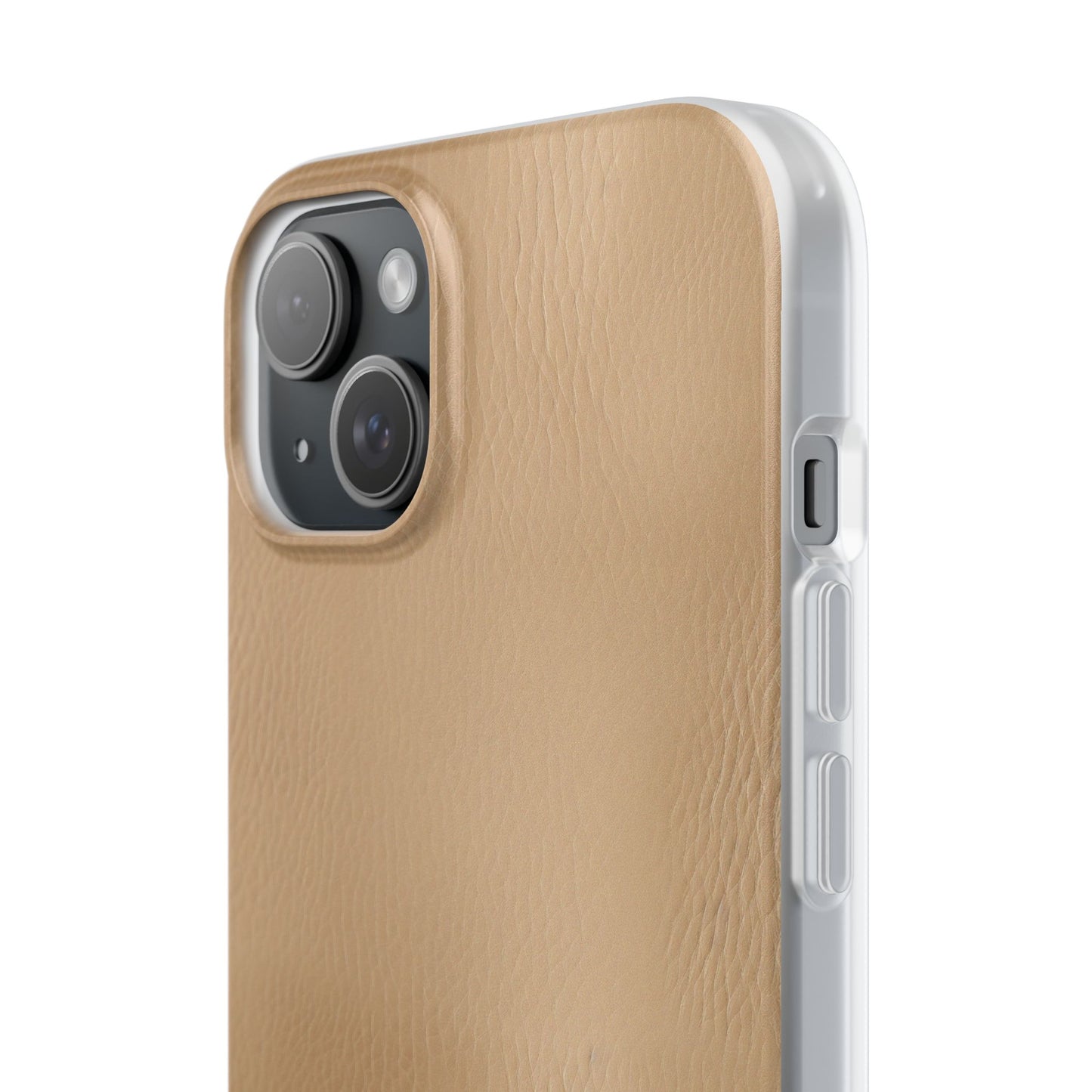 Tawny Reserve | Tan Faux Leather iPhone Case | Timeless Protection with Elevated Style