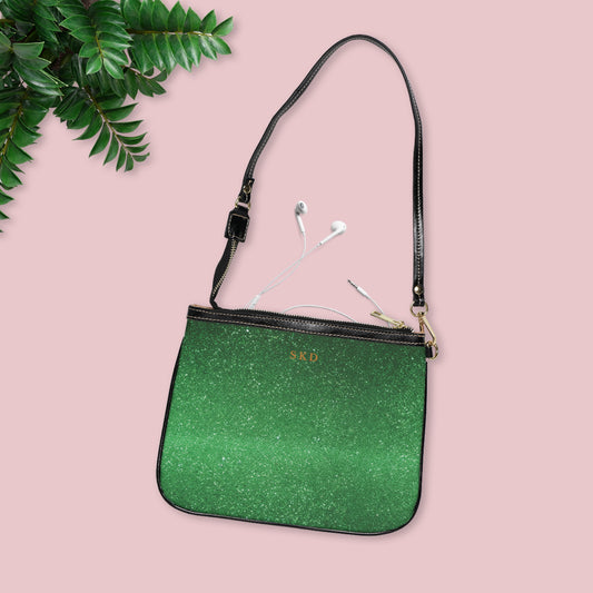 LIMITED EDITION: Emerald Enchantment | Shimmering Fairytale Shoulder Bag | Radiant Sophistication in Every Shade of Courage