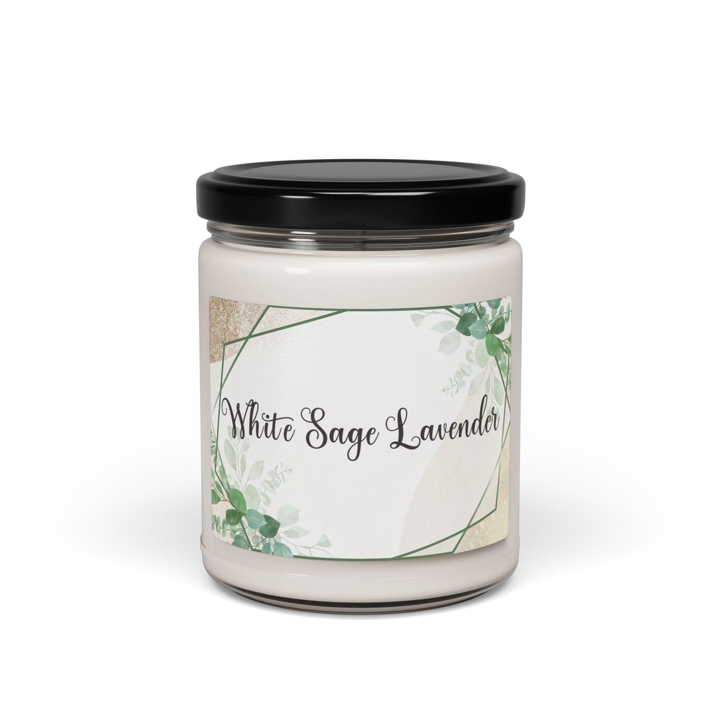 White Sage Lavender | Custom 9oz Scented Soy Candles | Available in 9 Luxurious Scents