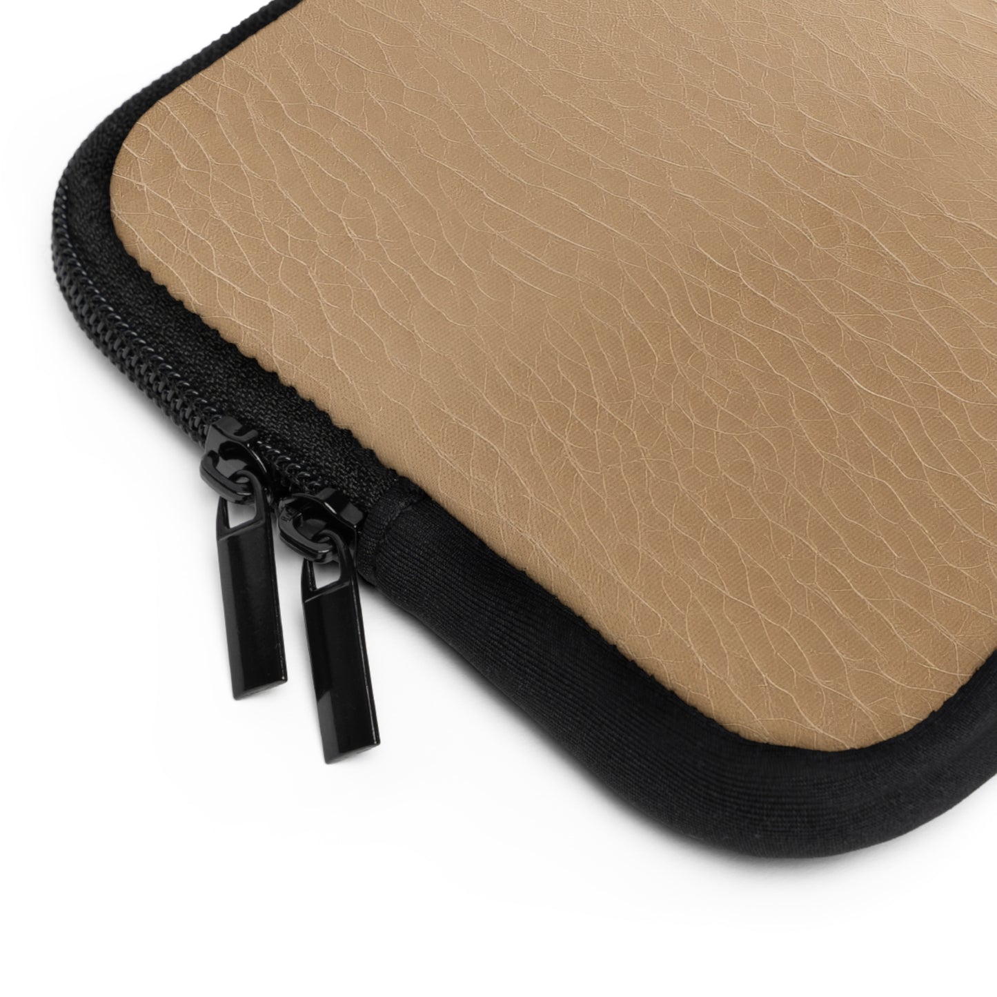 Tawny Reserve | Smooth Tan Faux Leather Laptop Sleeve | Where Timeless Style Meets Everyday Utility