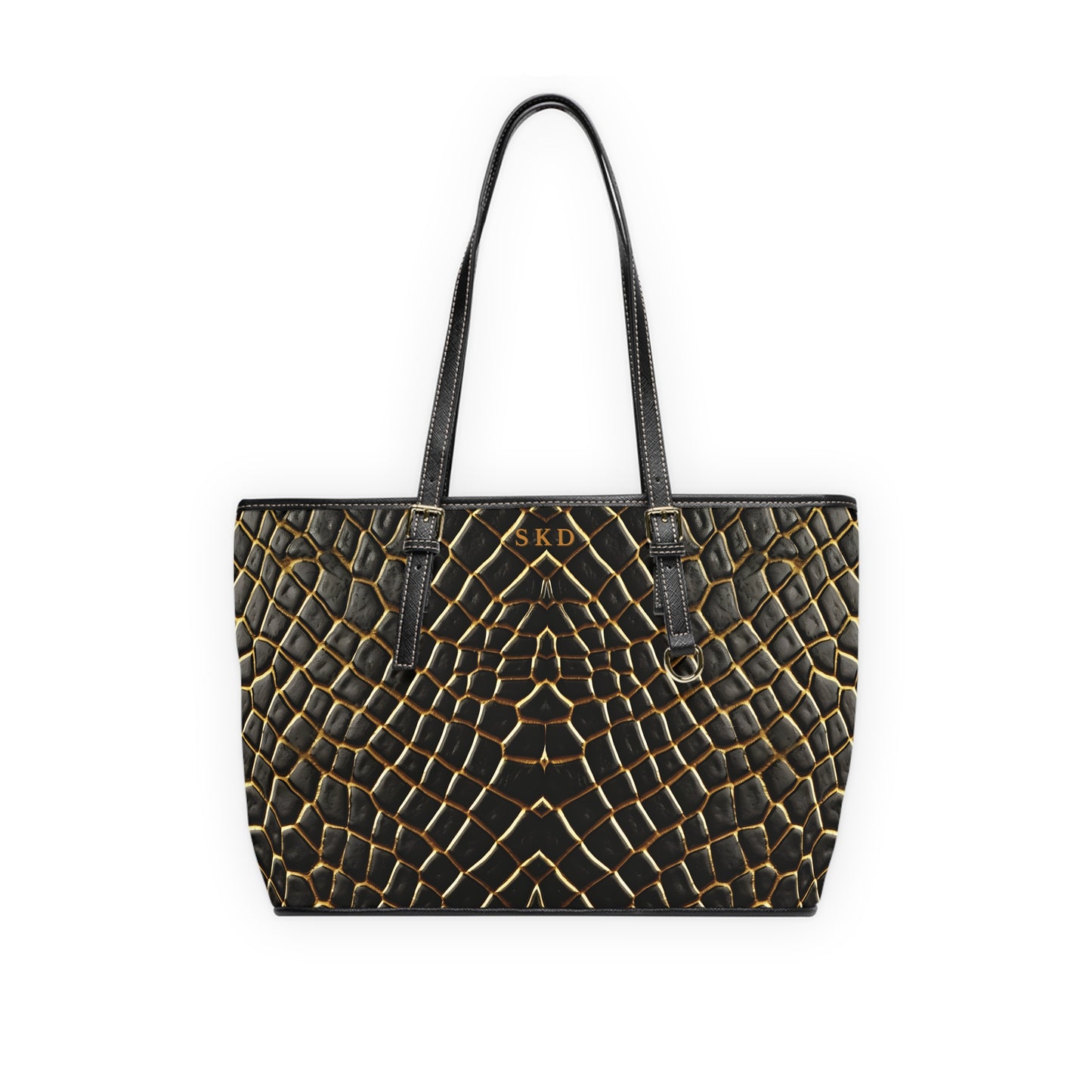 LIMITED EDITION: Obsidian Venom | Striking Black & Gold Shoulder Bag | Striking Statement Piece for Bold & Elegant Women