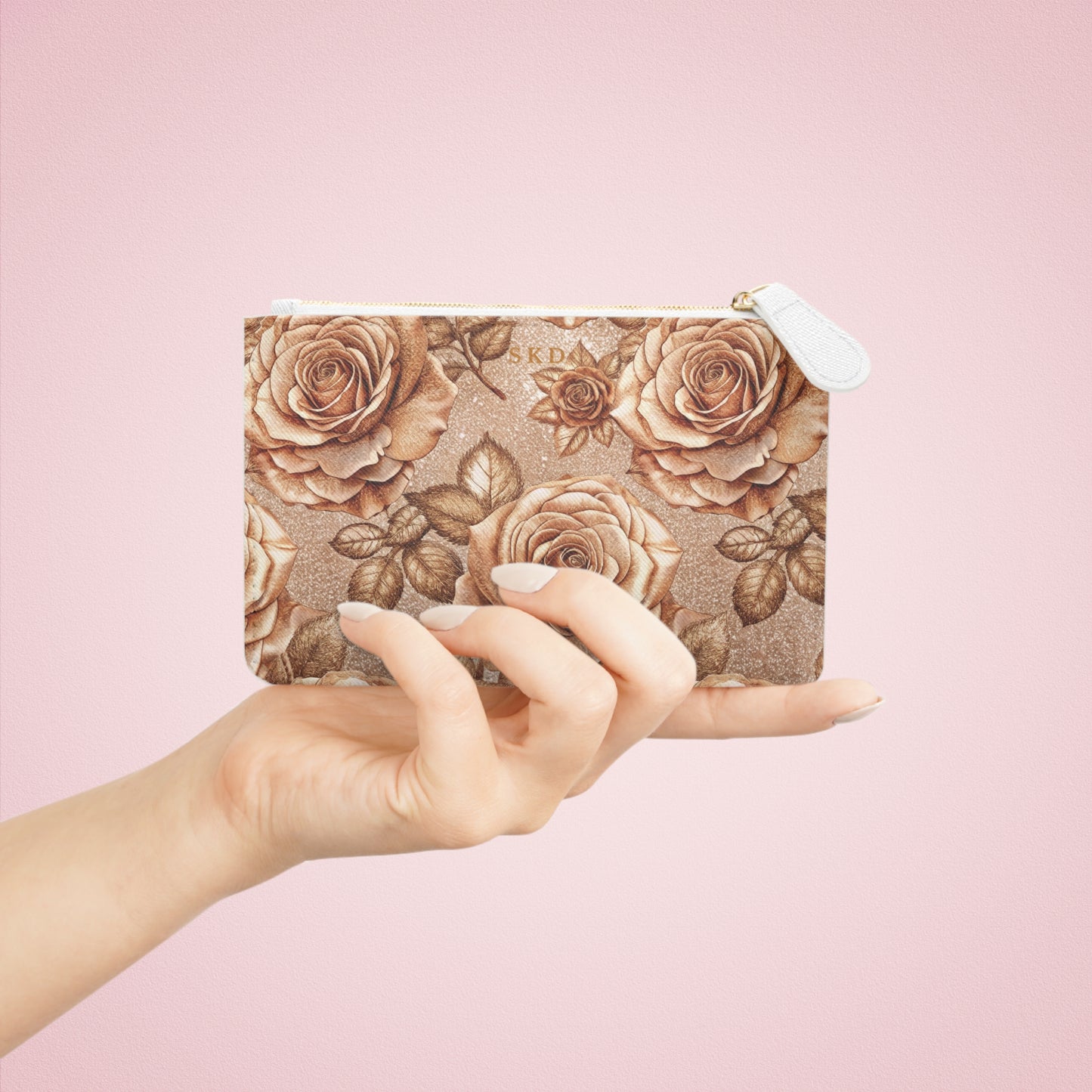 Vault Exclusive: Sepine Elegance | Sweet Rose Mini Clutch Bag | Luxury for Nature-Inspired Glam