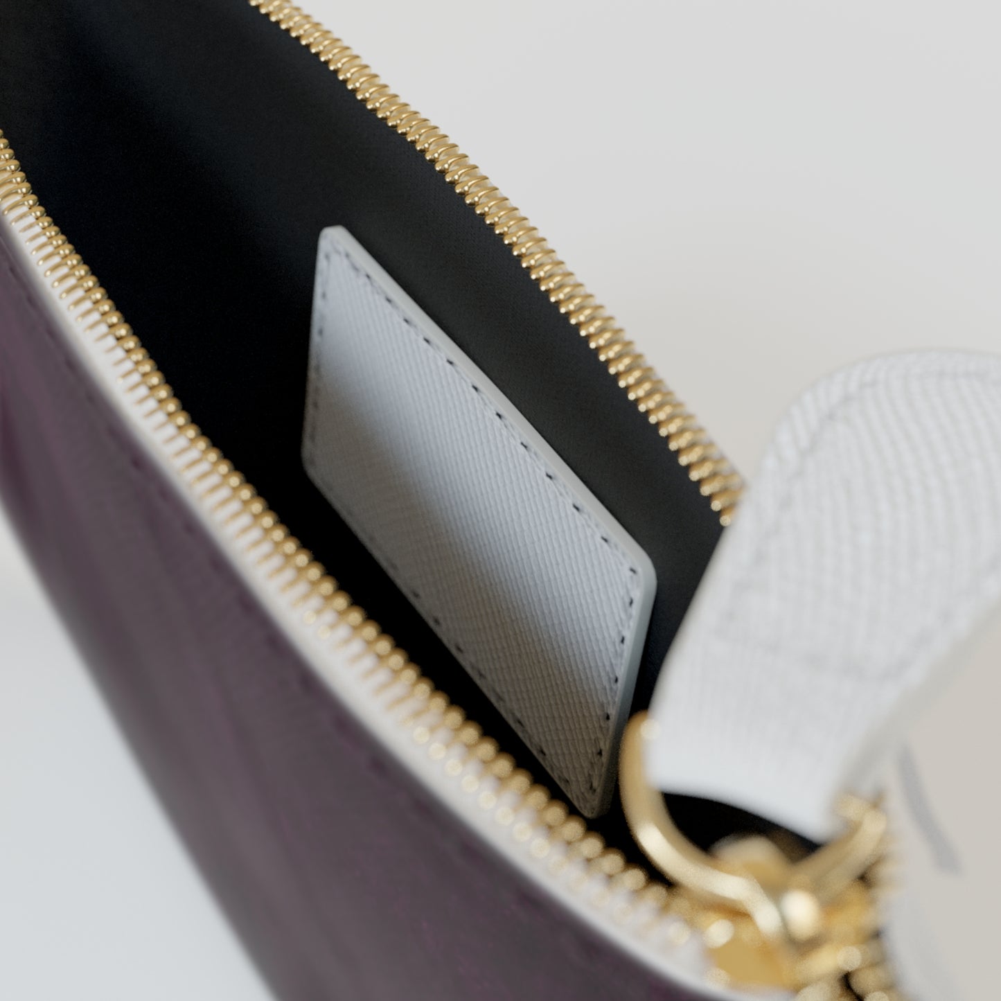 Core Collection: Nocturne Velour | Royal Purple-Toned Mini Clutch Bag | Elegance for Effortless Sophistication