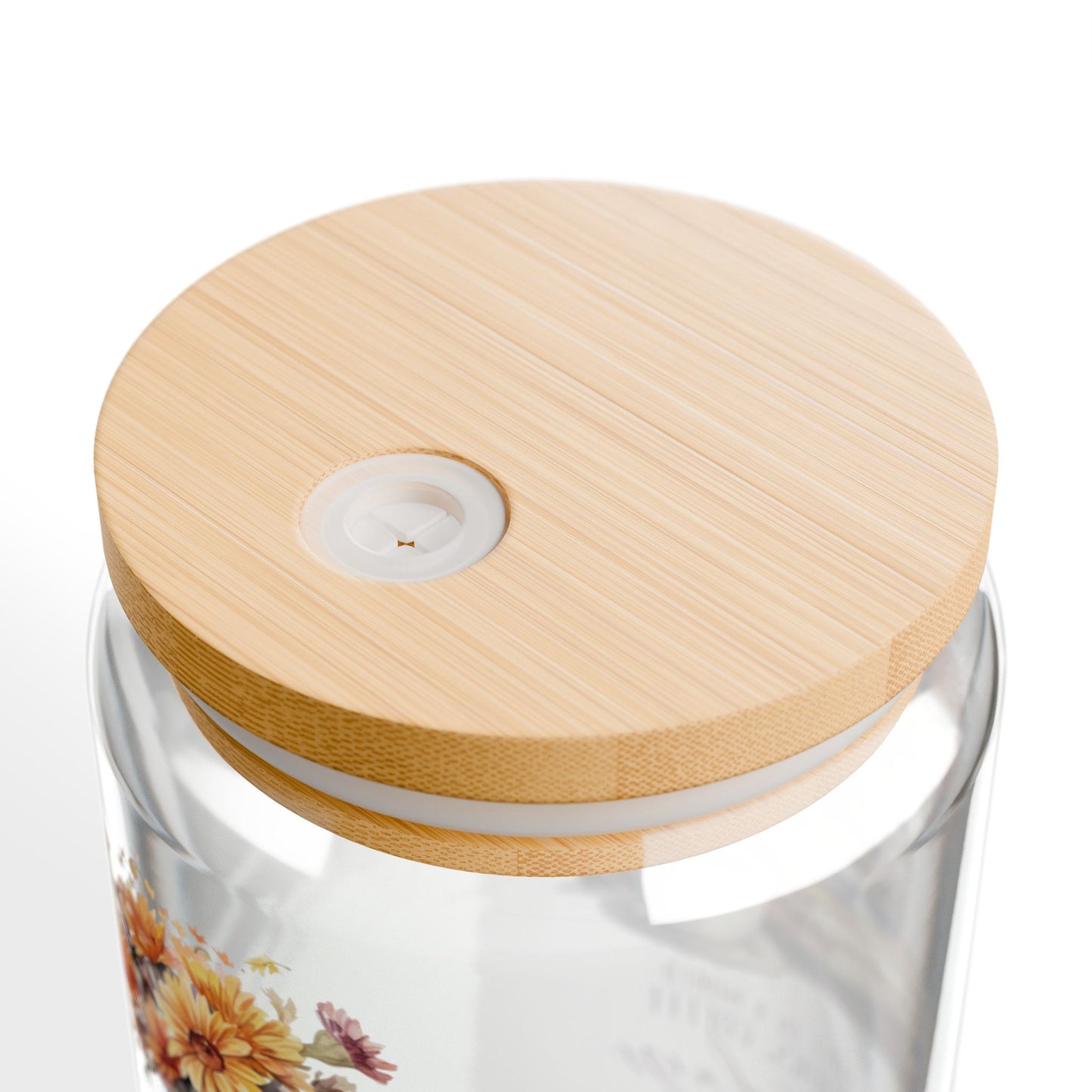 'Books Coffee and Rainy Days' | 16oz Custom Sipper Glass with Bamboo Lid & Straw – Perfect for Sweet Treats and Family Parties