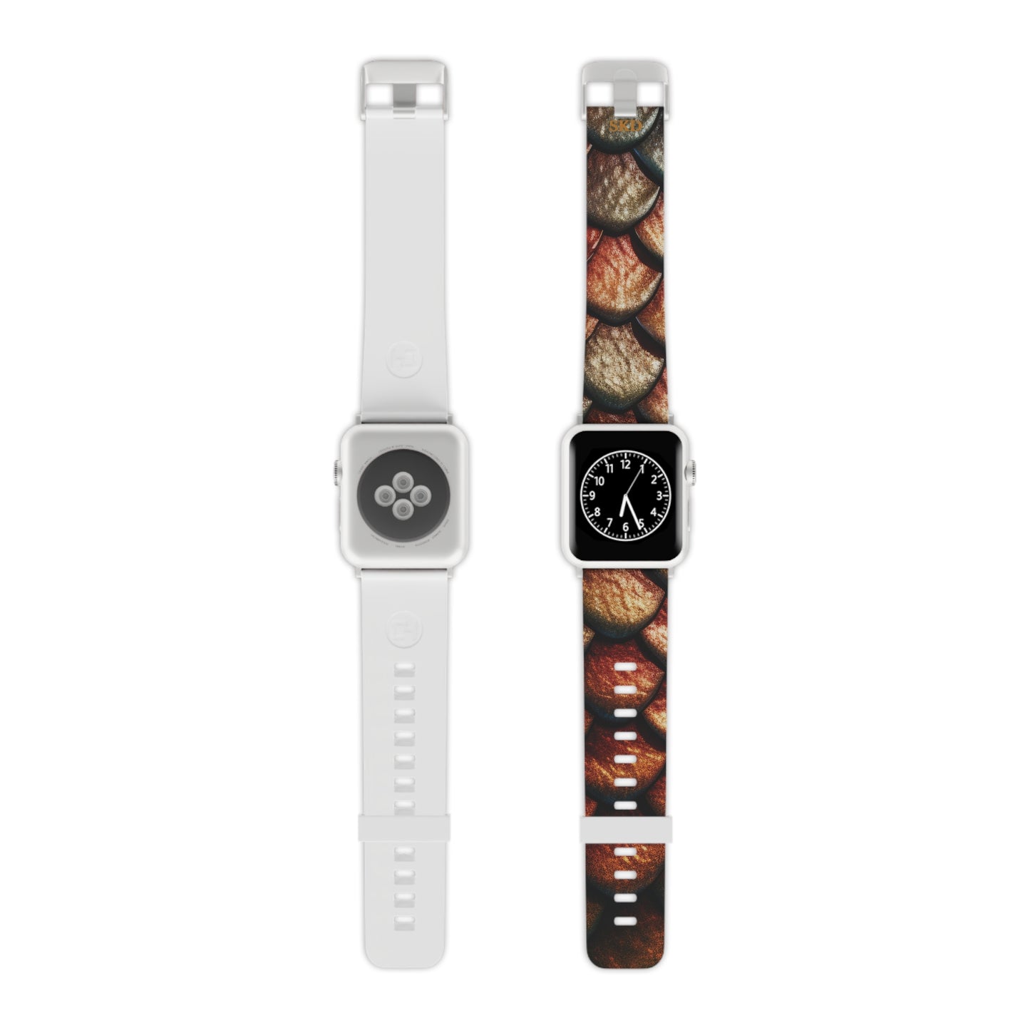 LIMITED EDITION: Enchanting Mystique | Digital Couture Multi-Color Dragon Scale Apple Watch Band (Iridescent Version) | Adjustable Strap, Sweat-Resistant & Compatible with All Series