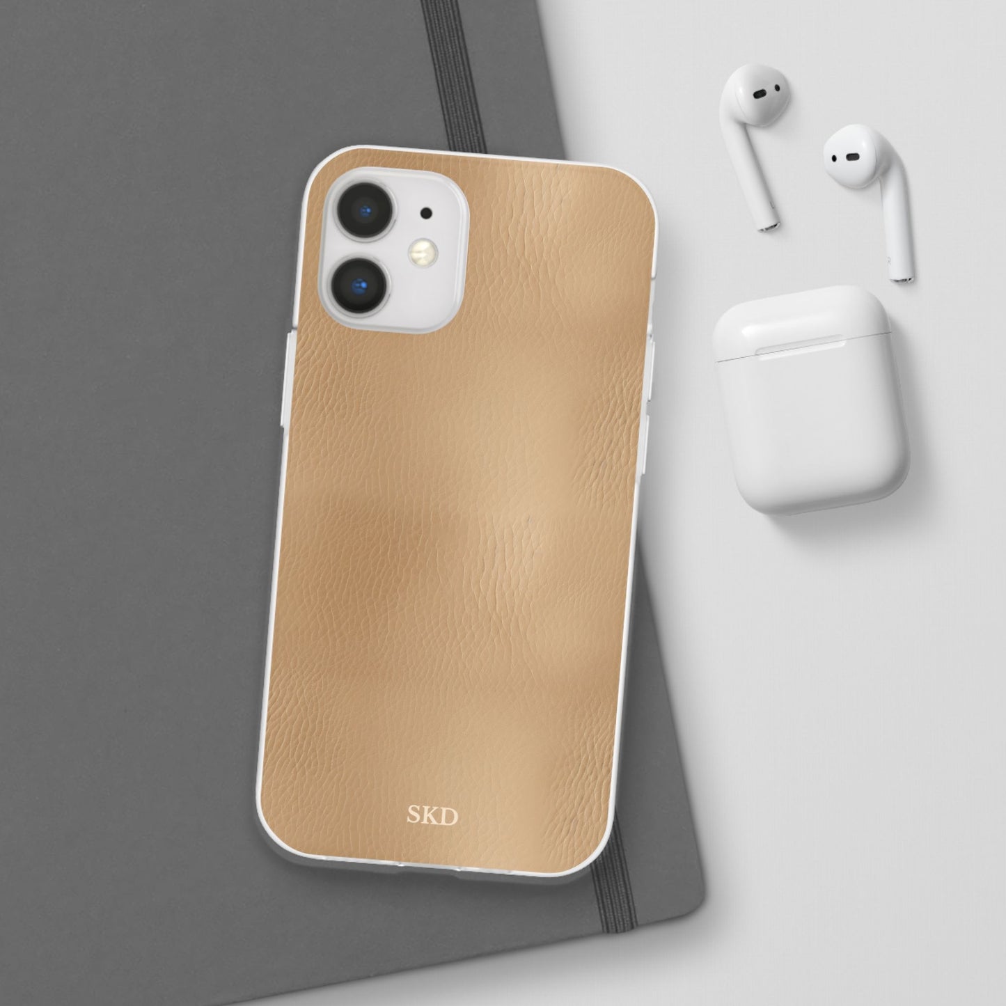 Tawny Reserve | Tan Faux Leather iPhone Case | Timeless Protection with Elevated Style